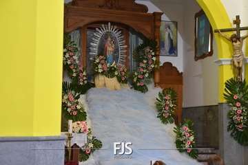 Ceremonia de Bajada de la Virgen de las Nieves en Lomo Magullo/Francisco Javier Santana.